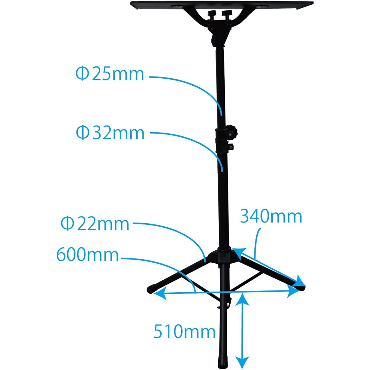 Mini keyboard stand KS-203 & bag TCB-200 set