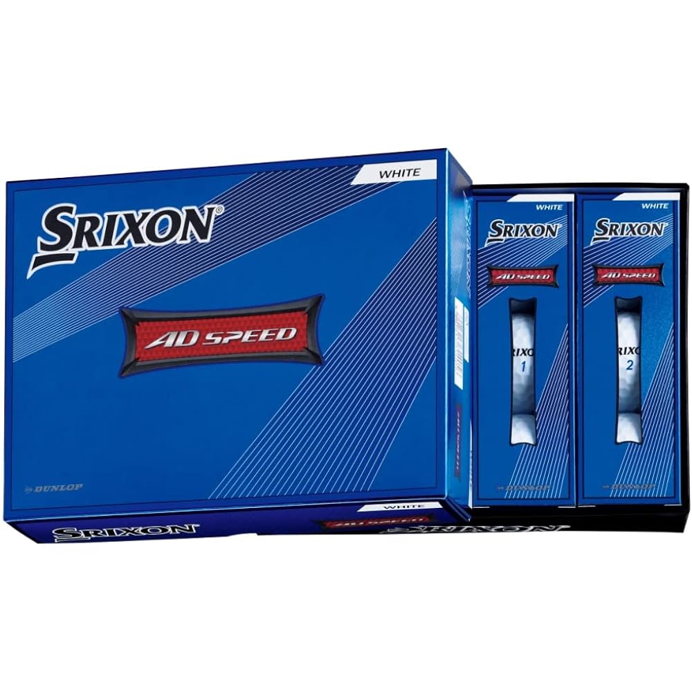 SRIXON ADSPEED AD Speed White SNADS2WH3 1 dozen (12 balls) Golf official ball