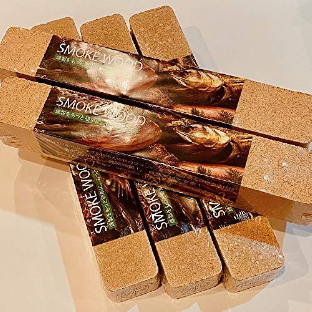 [Value set of 5 pieces] Shinsei Sangyo Smoked Wood Onigurumi set of 5 pieces