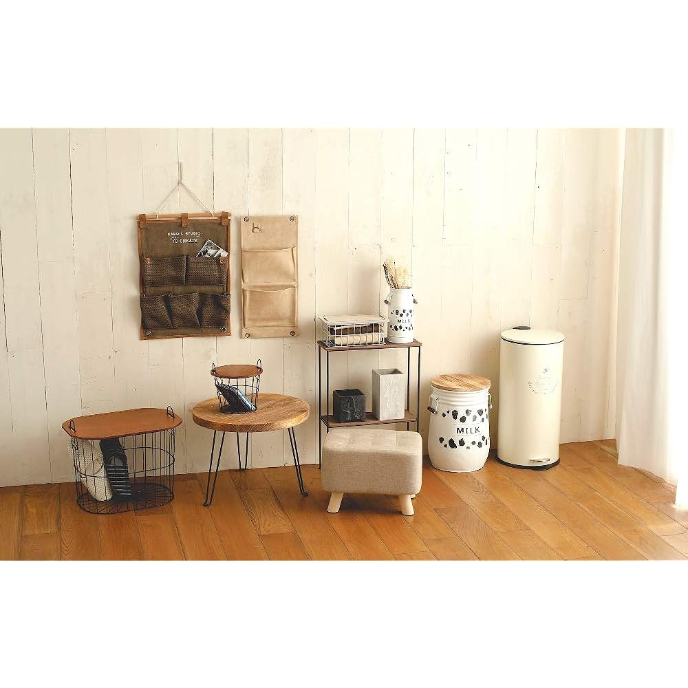 Abite Urban Fold Round Table L JN-504-BK w50×d50×h38cm