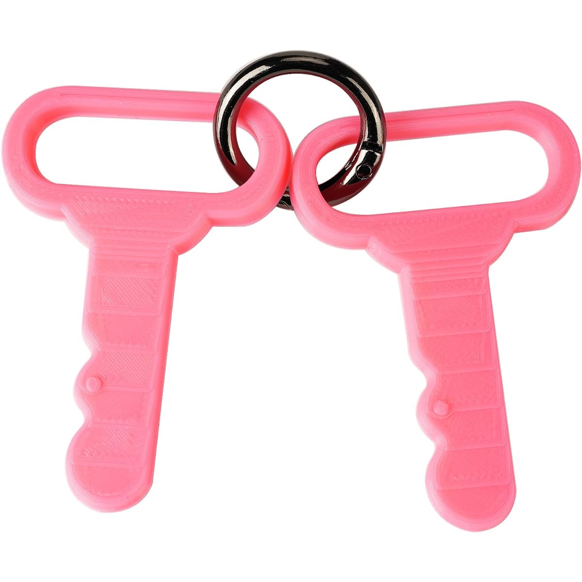 LUAATT Replacement Keys Little Tikes Cozy Coupe 2 Pack Toy Truck Car Personalized Keys Gift Keys for Kids (Pink)