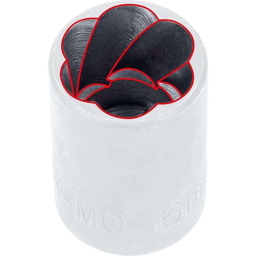 KS Tools 1/2" Spiral Profile Socket 15mm BT026007