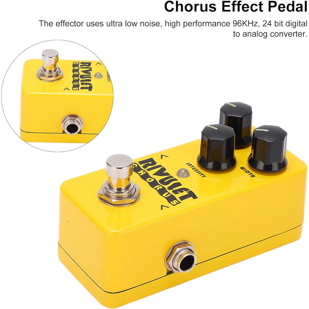 Analog Ensemble Pedal, Chorus Effect Pedal for Guitar 96KHz Ultra Low Noise