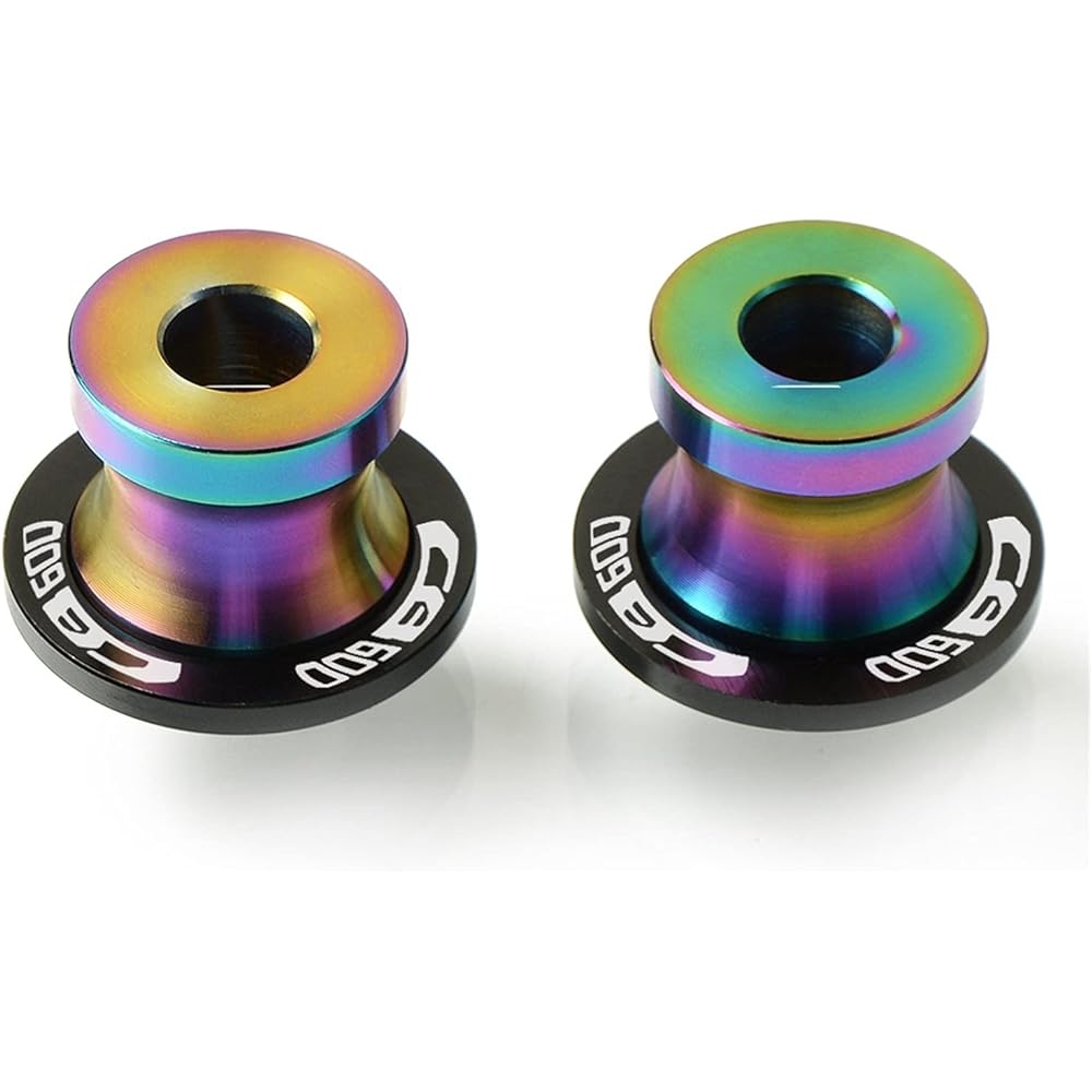 Stand Screw Slider Motorcycle Bracket Screw Swing Arm Swing Arm Spool Slider is very suitable for Honda CB600 CB600F Hornet CBF600SA CBR600F CBR600 2006-2017 (Color : 2)