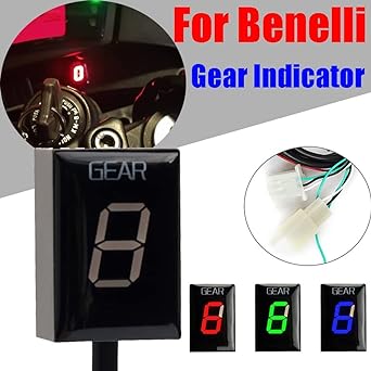 Speed Display Meter Motorcycle 1-6 Speed Digital Gear Indicator Benelli TNT125 TNT 125 BJ125-3E BJ 125-3E Accessories Gear Display Meter
