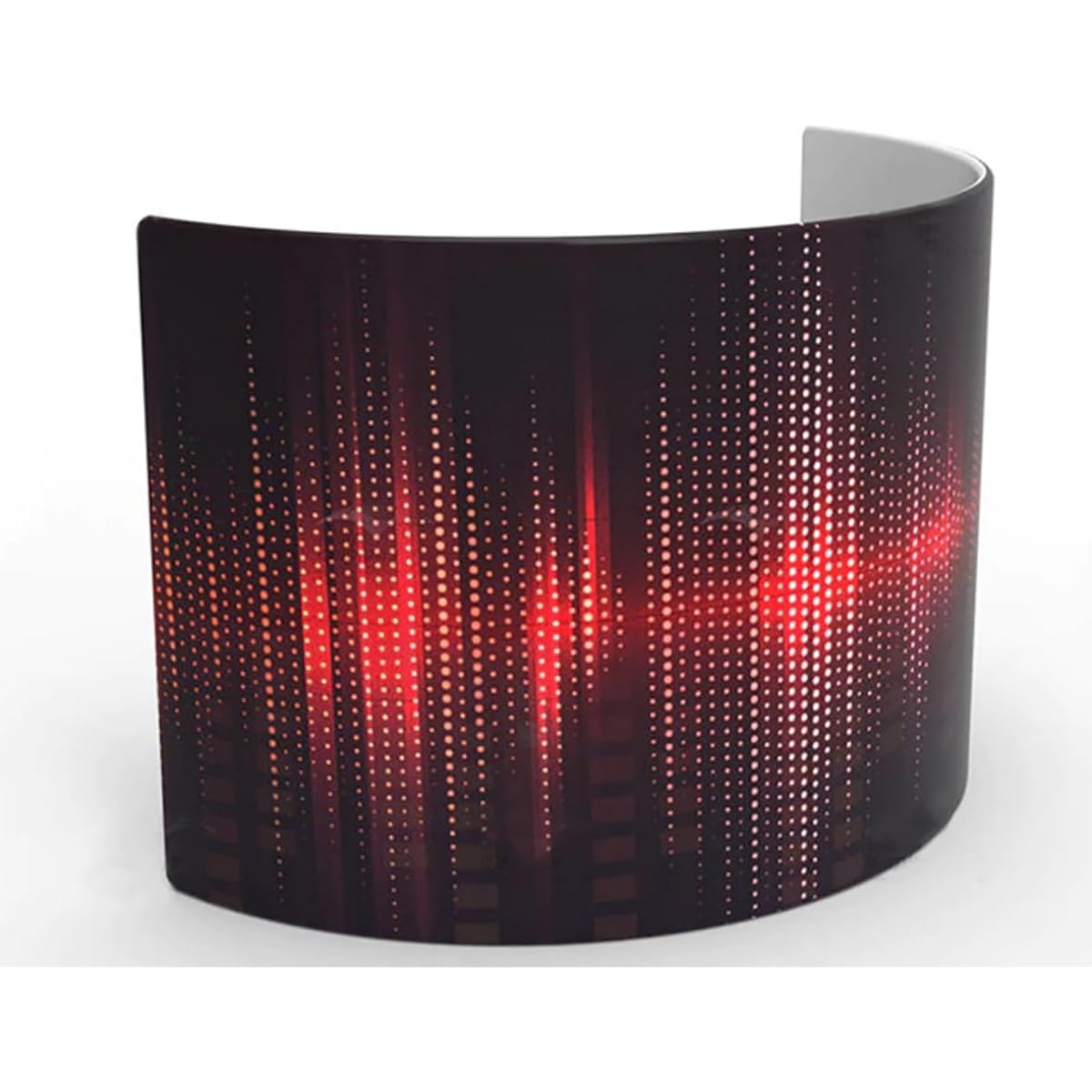 Curved DJ Facade Booth Half Circle Enclosure with Fabric Cover Backdrop Stand (Stand Only)