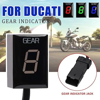 Speed Display Meter Motorcycle Gear Indicator Ducati Monster 696 795 797 821 1100 EVO 796 Corse Stripe 1200 SR 1200S 1200R Diesel Display Meter