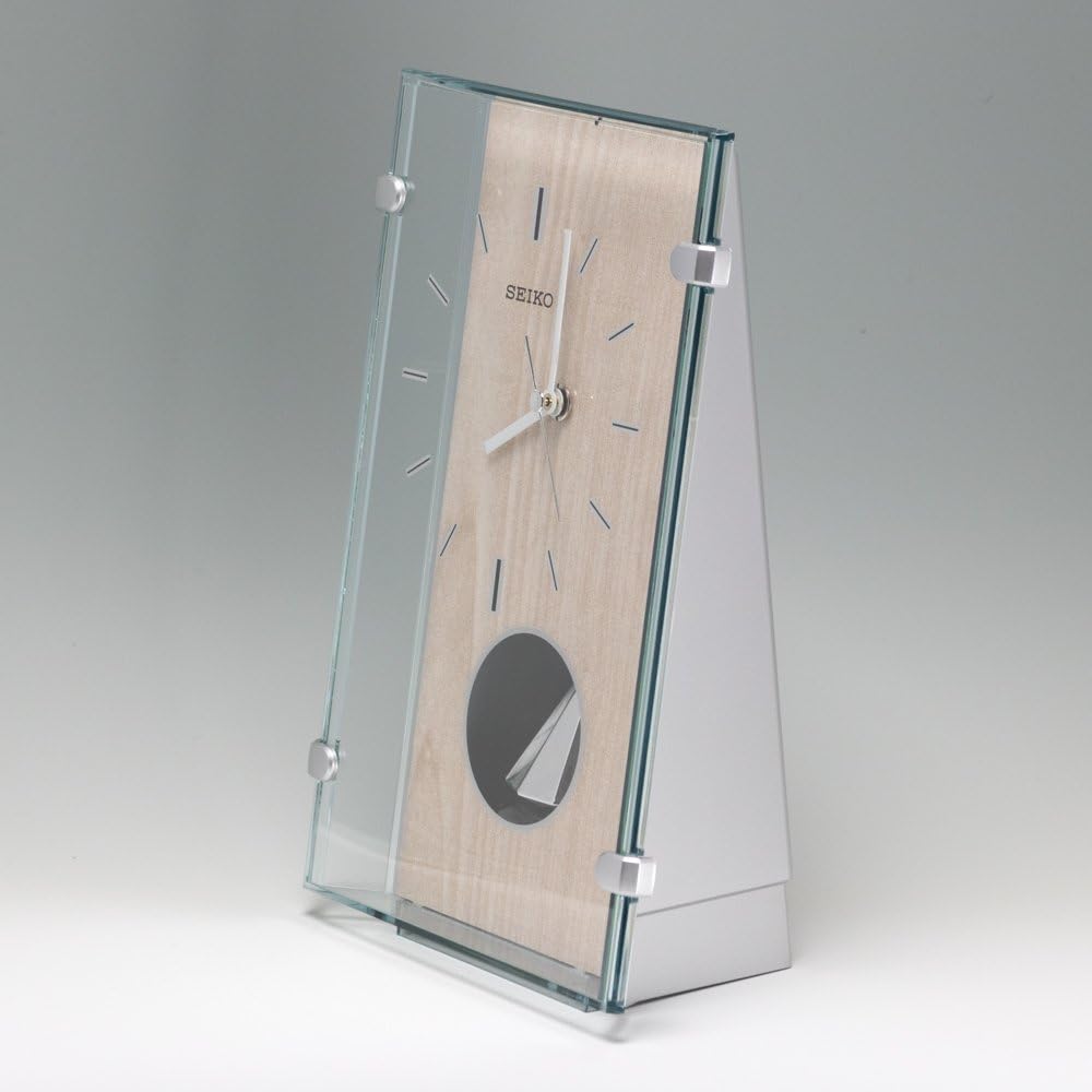 Seiko Clock Table Clock Radio Analog Rotating Decoration Light Green BY240M SEIKO