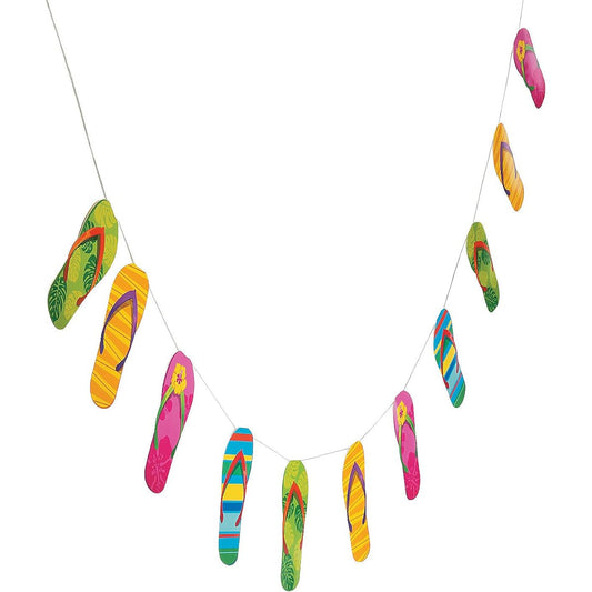 1- Flip Flop Garland – Luau Garland