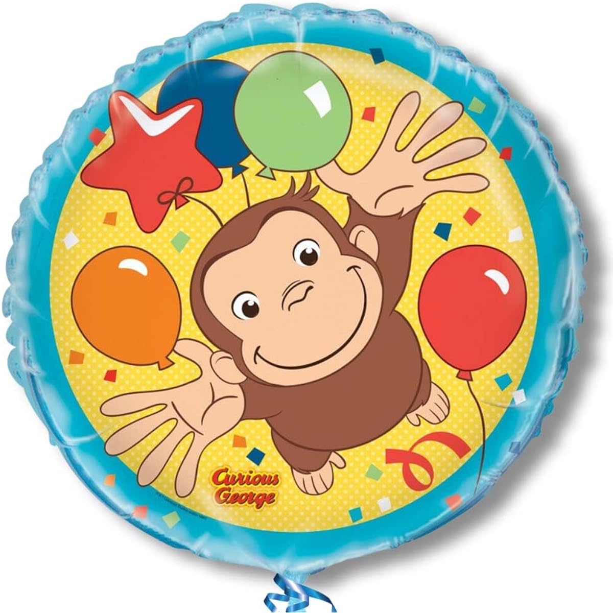 Curious George 18 inch foil balloon