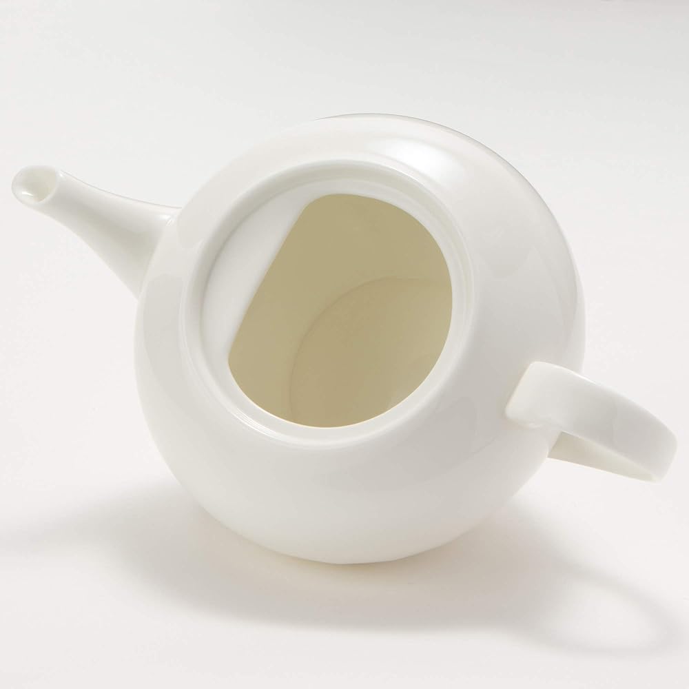 NARUMI Tea Pot Sense White 840cc Dishwasher Safe 840cc 51800-4687