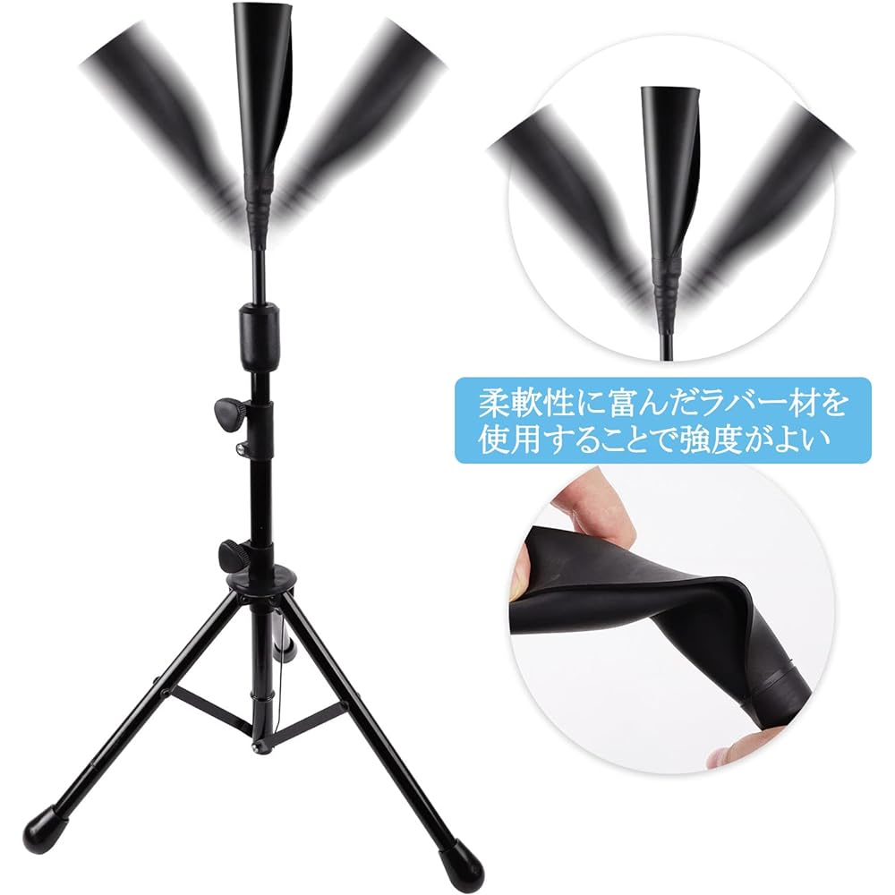 Tee Batting Baseball Training Batting Tee Stand Batting Practice Folding 3-Level Adjustment 68-112cm For Hardball/Rubberball/Softball