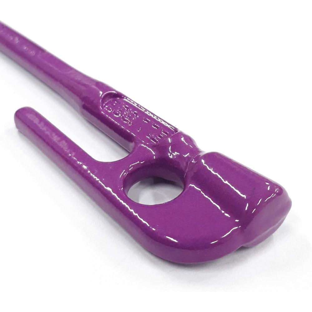 ELLISSE Forged Peg Elisse Stake 18cm Purple Powder Coating MK-180PU MADE IN JAPAN (Set of 8)