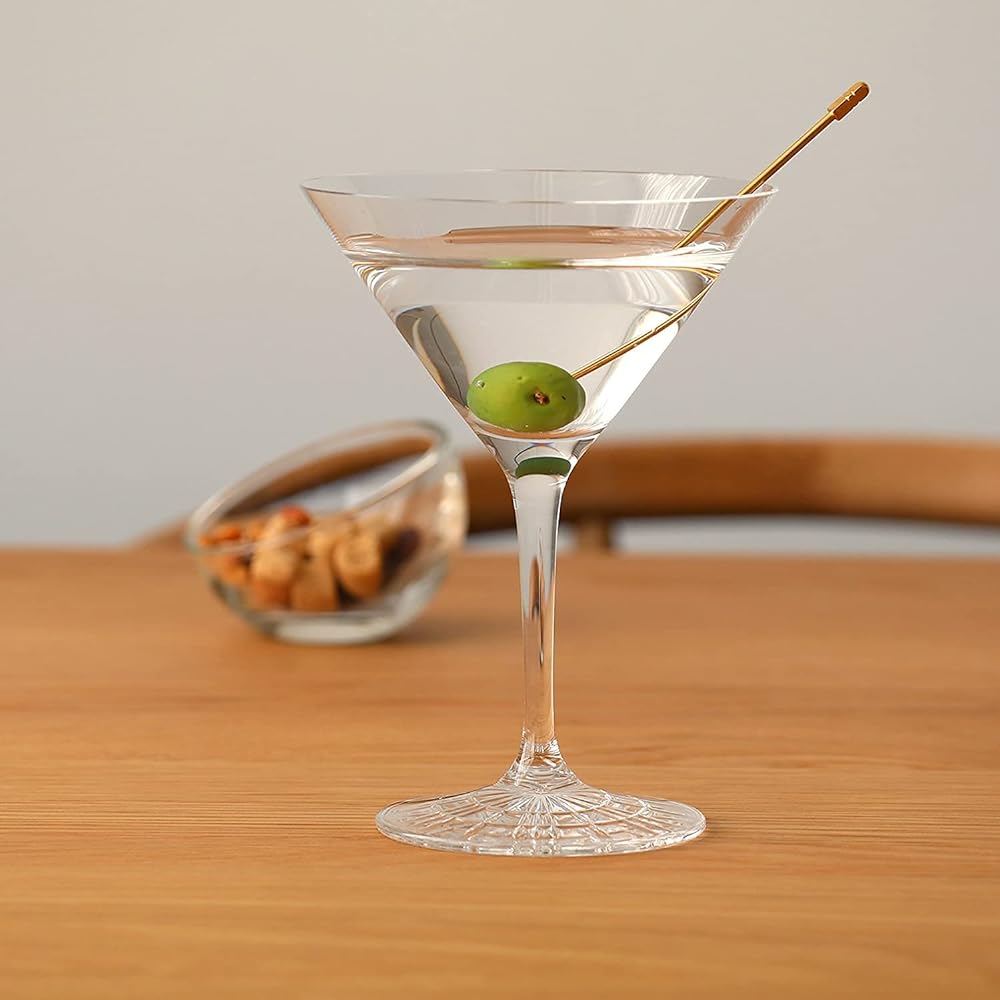ADERIA Glass Tableware Cocktail Glass Clear 175ml Spiegelau Perfect Serve Cocktail Holds 4 J-6810