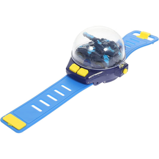 ibasenice RC Toys 1 Set Watch Remote Control Car Kids Tank Toy Electric Car Model for Kids USB Rechargeable Car Play Car Toy