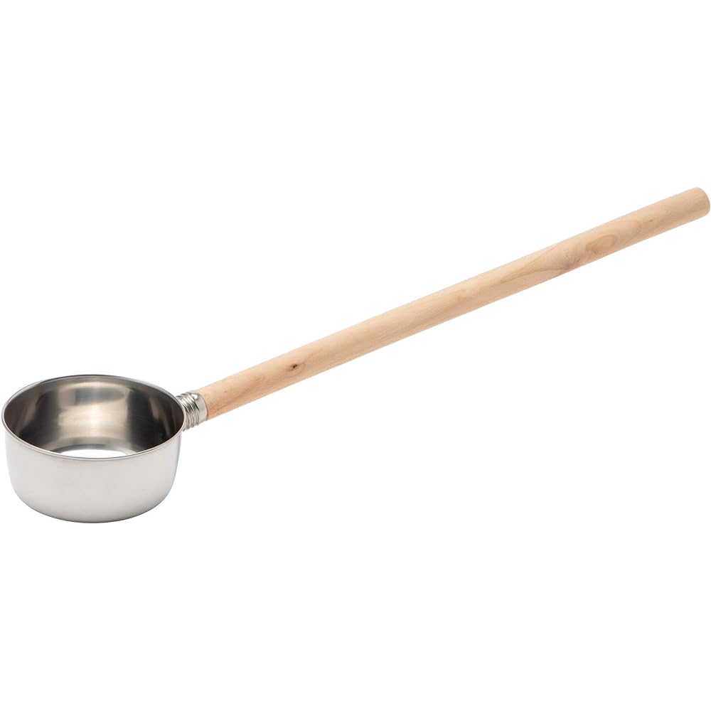Endo Shoji Commercial Water Ladle 16.5cm 18-8 Stainless Steel Made in Japan AMZ0716