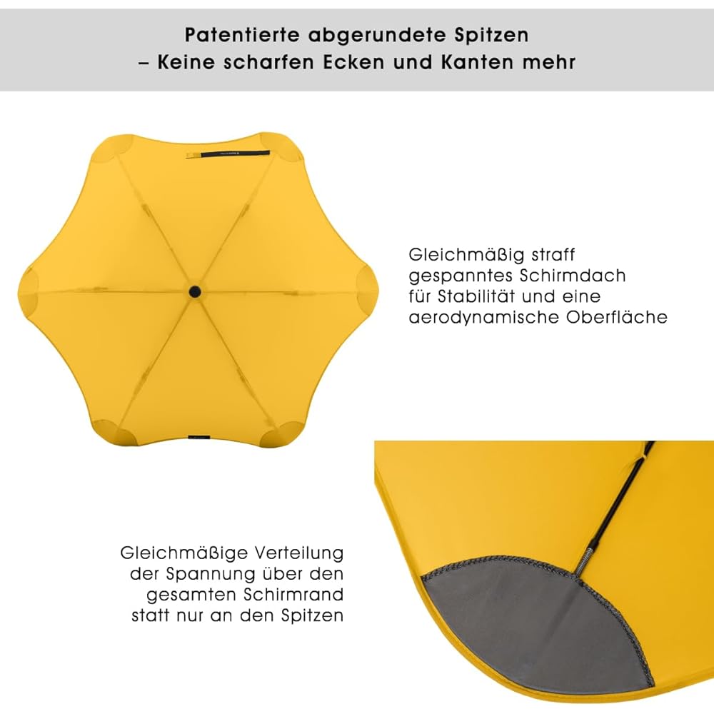 caetla BLUNT BLUNT__METRO folding umbrella Yellow METYEL