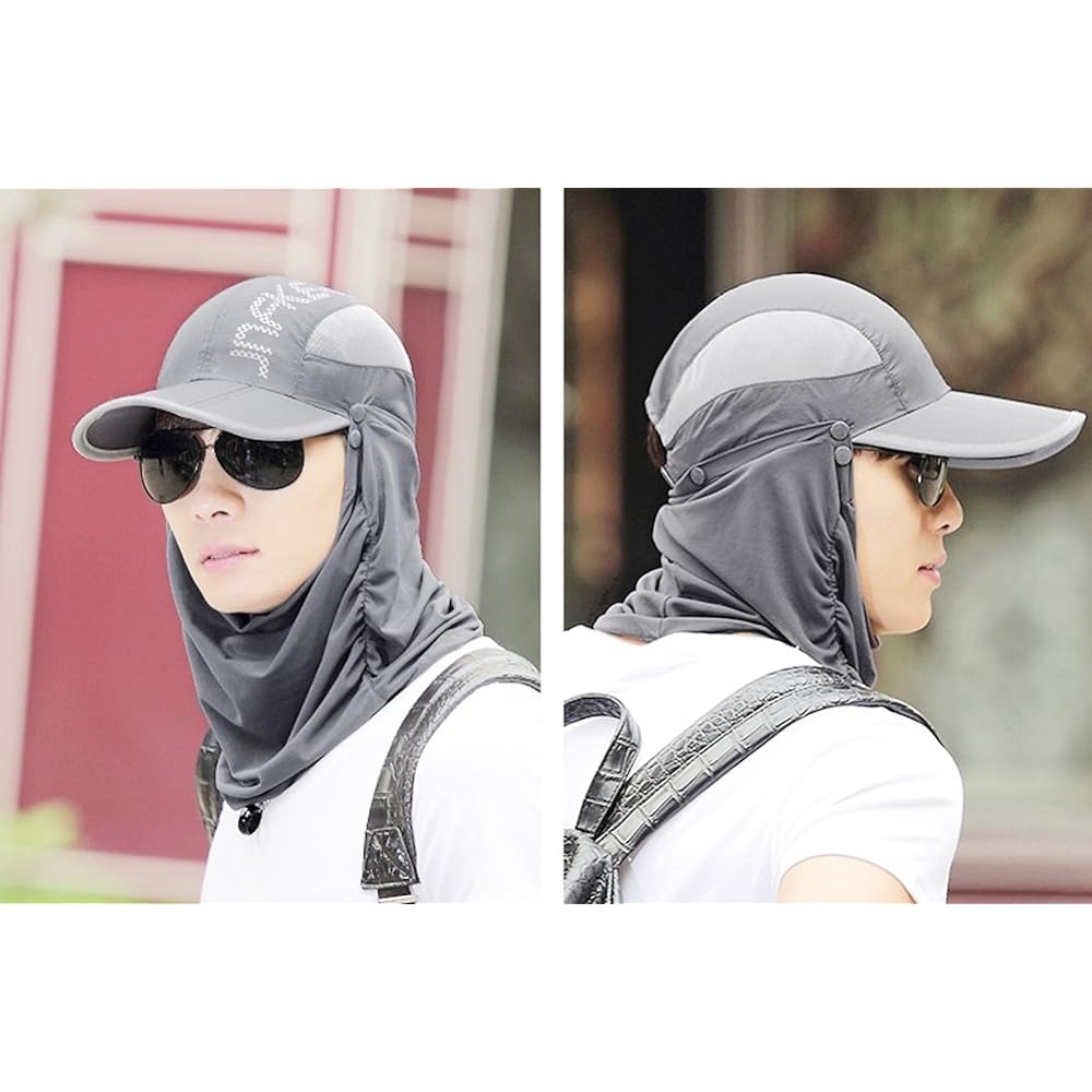 [Komorebiya] Sun Hat Face Cover Neck Cover Included