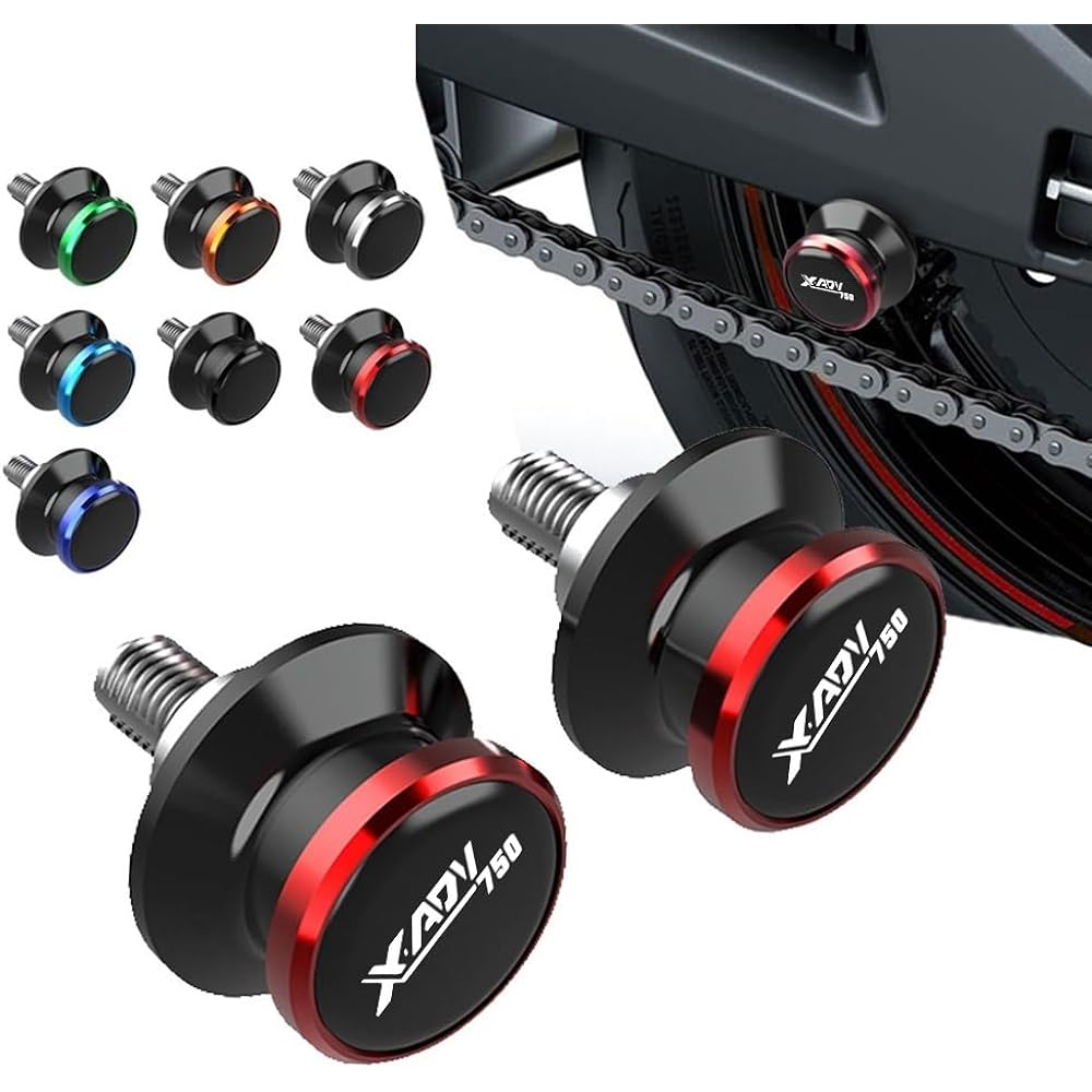 Rocker Spool Slider Motorcycle Swing Arm Spool Slider Stand Screw Honda XADV750 2017-2023 2022 2021 2020 2019 2018 (Color : C 8mm 7)