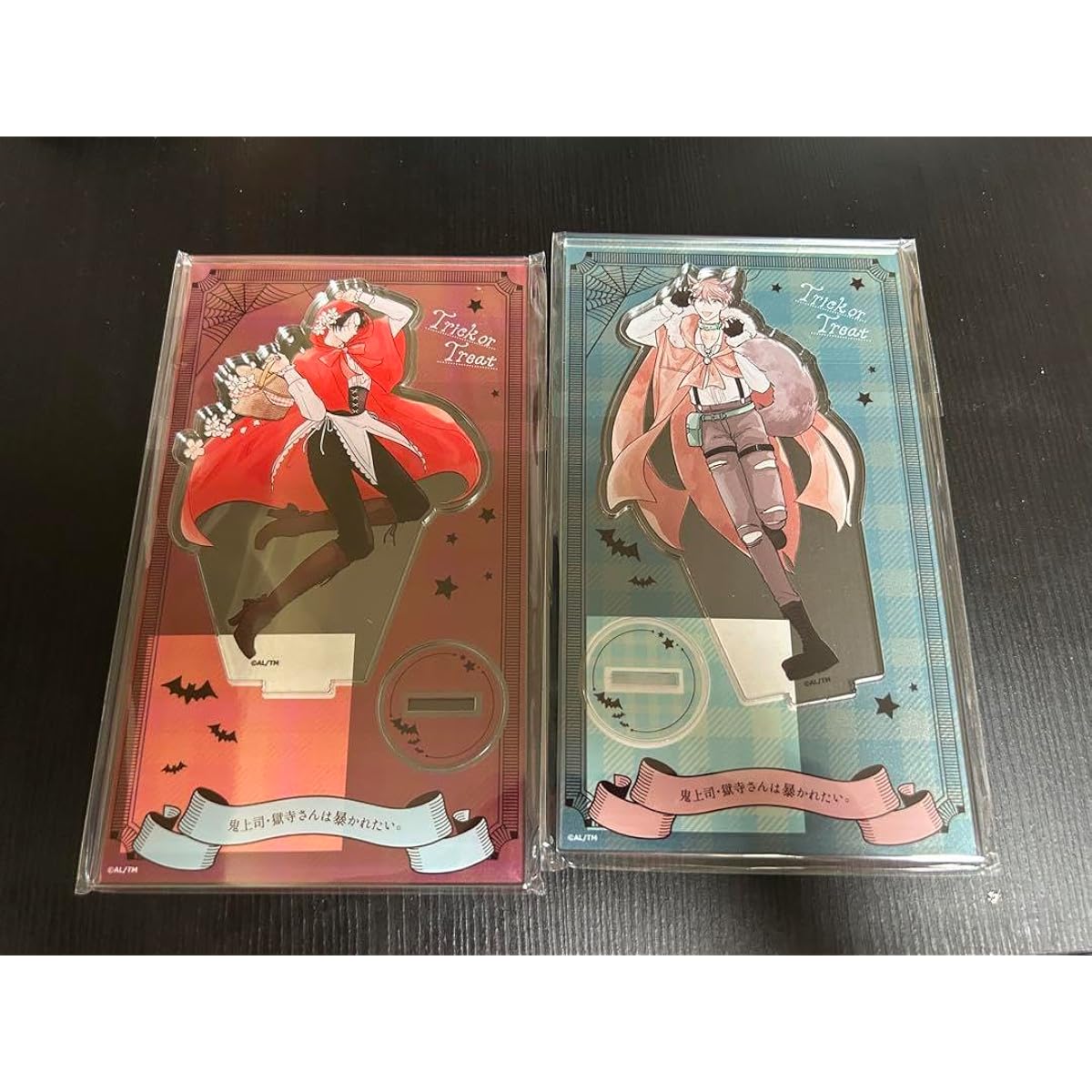 Demon Boss Gokudera-san Wants to Be Exposed Demon Boss Karaoke no Tetsujin Acrylic Stand Gokudera Shoji
