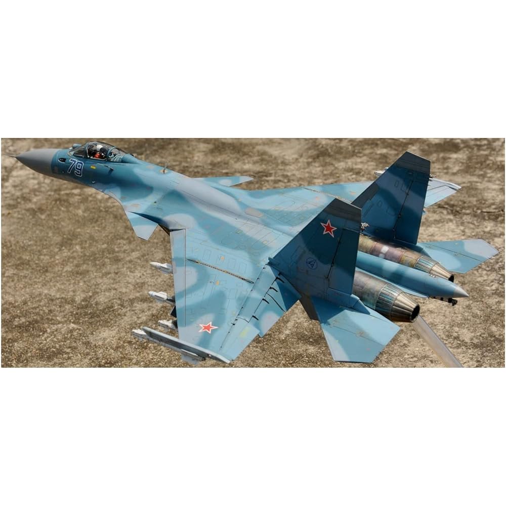 Minibase 1/48 Russian Navy Su-27K Sea Flanker Kh-41 with Mosquito Plastic Model BA8002 Molding Color