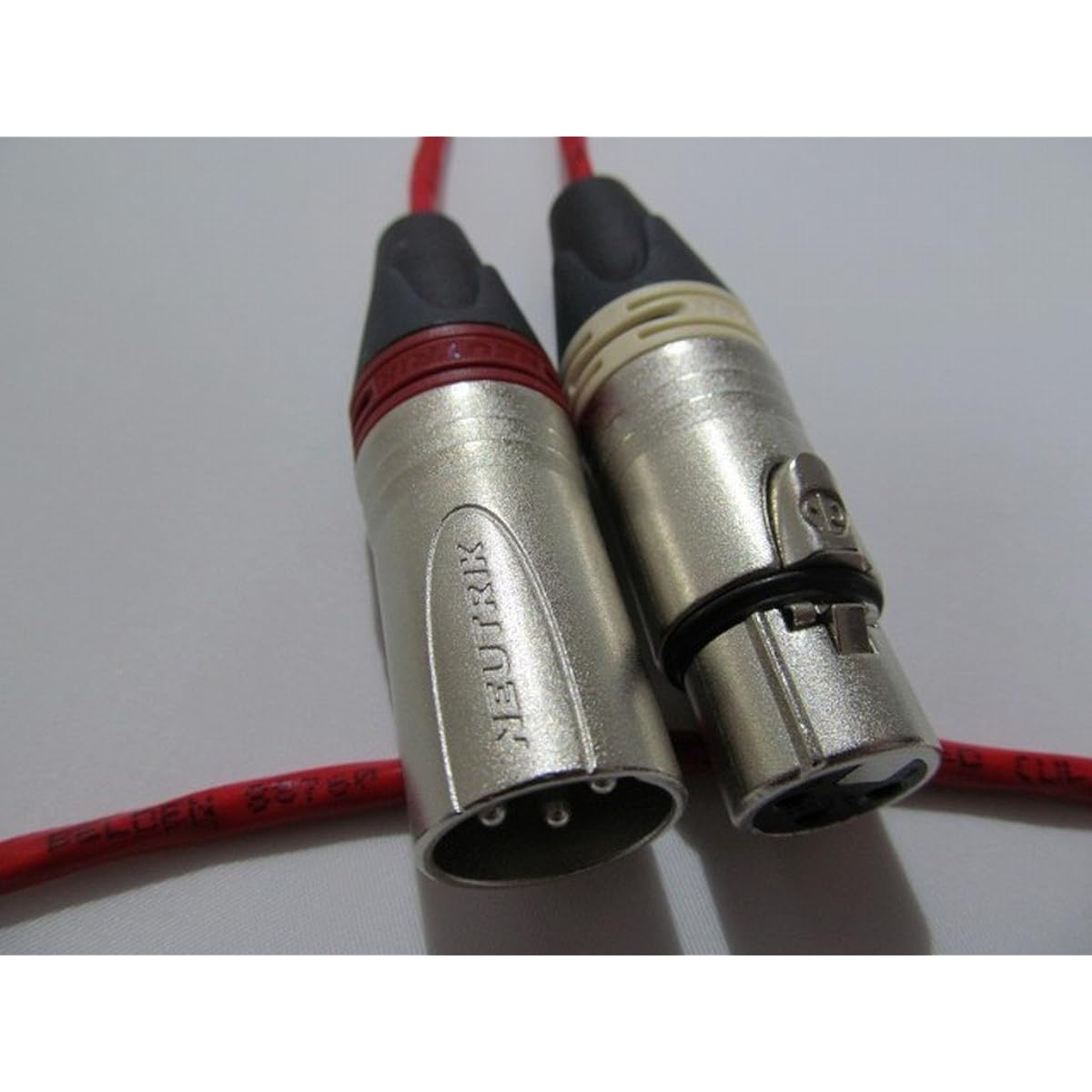 BELDEN 88760 XLR cable / Neutrik silver plug, set of 2 (4.0m)