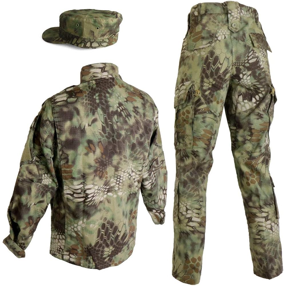 Camouflage clothing top and bottom/patrol cap set Mandrake US size L bdu-kmd01-L [parallel import goods]