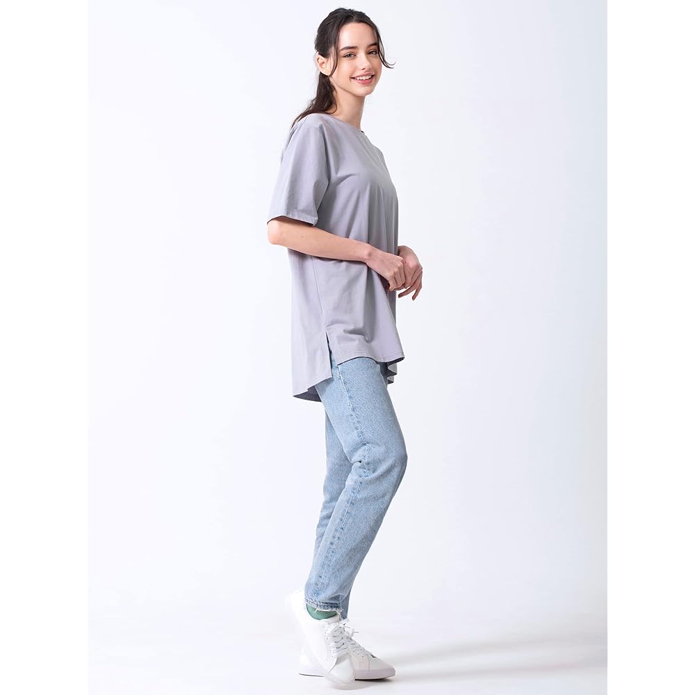 Loopa Essential T-Shirt, Short Sleeve, Women's, Yoga Wear, Tops, Gym Wear, Sports T-Shirt, Super Stretch, Quick Drying, Cool Touch
