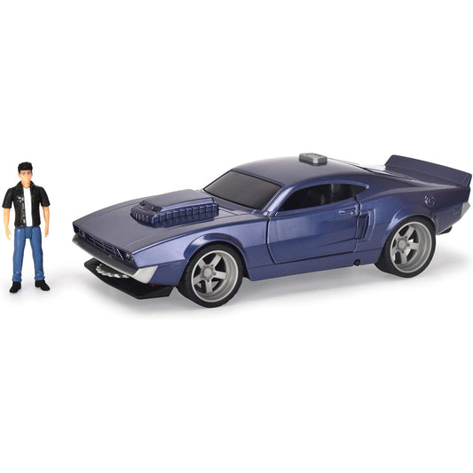 Jada Toys Fast & Furious Spy Racer Tony Special Ion Tresher Figure Toy Car Known from the Netflix Series Comes with Accessories Lights & Sounds Battery Included 1:16 Scale For Ages 3+