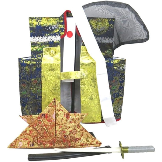 Naughty Samurai Set No.4 Jinbaori Cloth Helmet