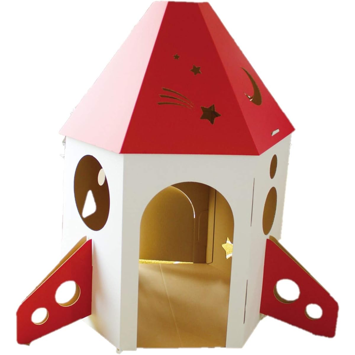 Kids Playhouse Made of cardboard Made in Japan Storage possible Recyclable