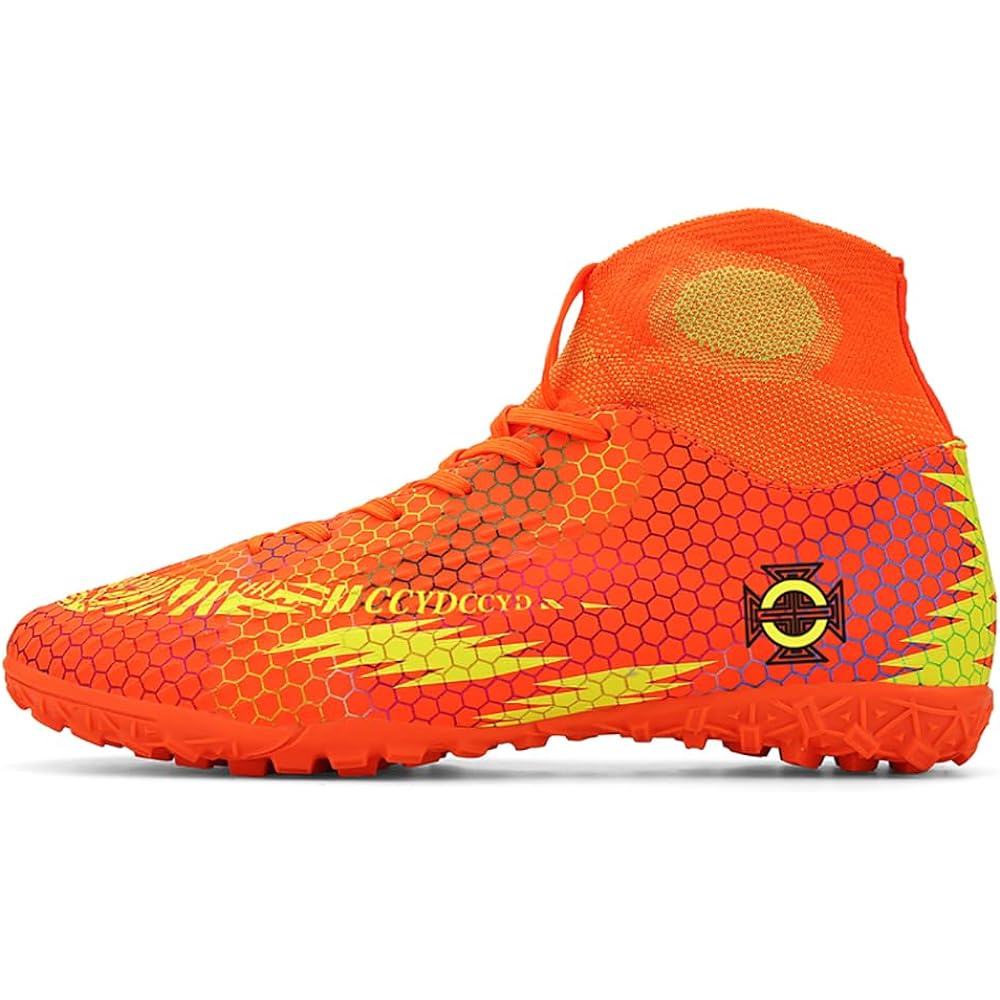 [SUEGMO] Soccer Shoes, Training Shoes, Soccer Spikes, Futsal Shoes, Junior Soccer Shoes, Fashion, Lightweight, Unisex