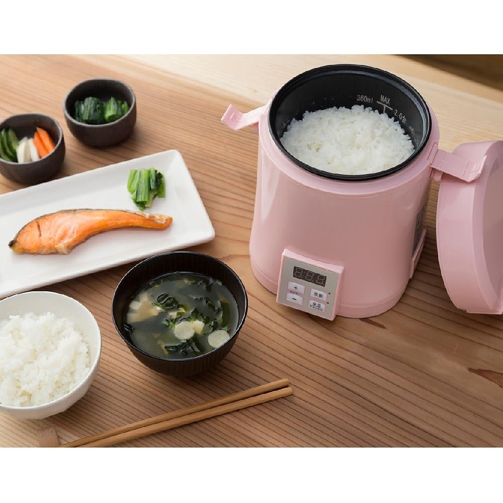 AL COLLE Mini Rice Cooker (Rice Cooker) White ARC-T104/W