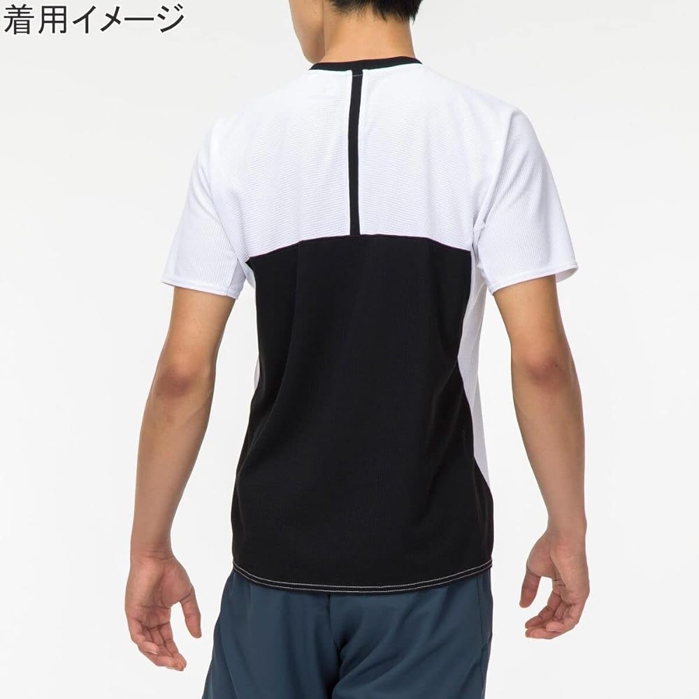 [Mizuno] Training Wear Dry Aeroflow Short Sleeve T-Shirt Highly Ventilated 32MA2021 Men's