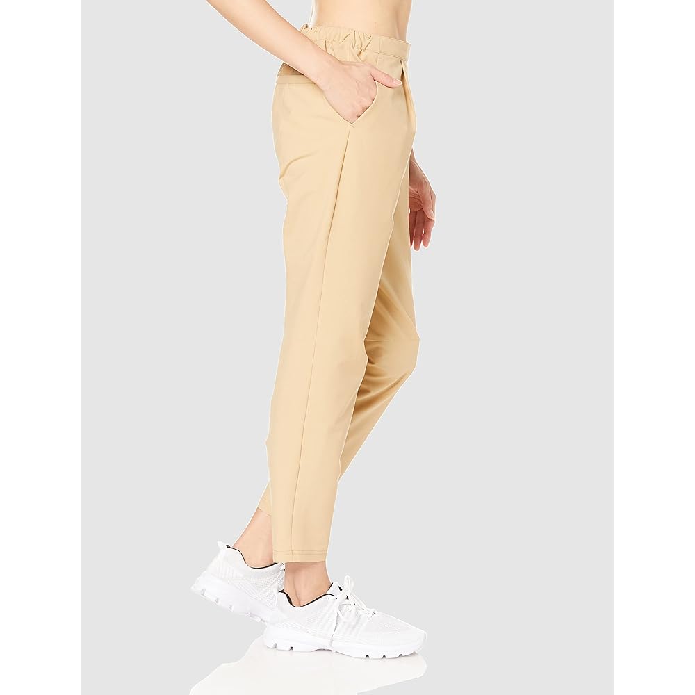 [Le Coq Sportif] Long Pants (Single Item), 3/4 Length, Training, Water Repellent, Stretch, Stable Shape, Women's