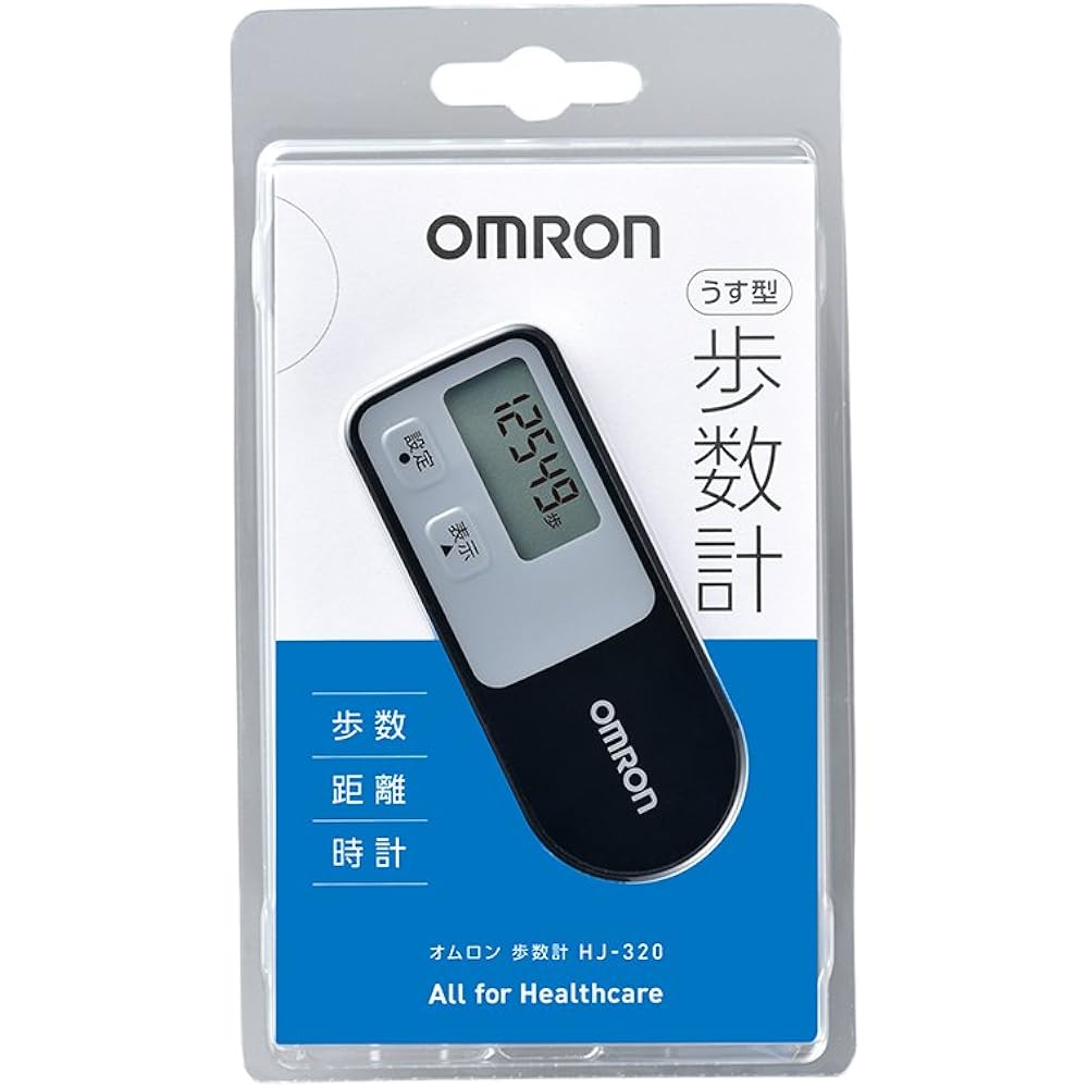 Pedometer HJ-320-BK (black)