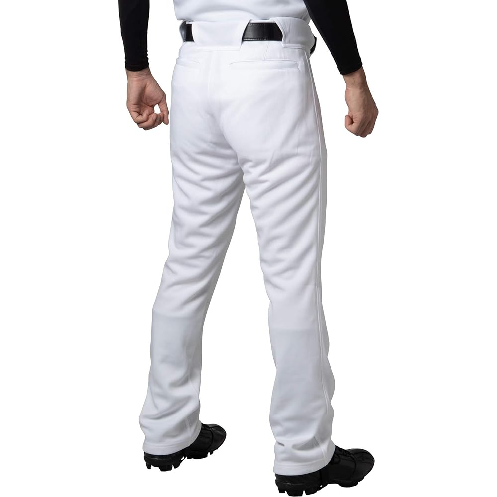 ZETT Baseball Uniform Mechapan Straight Pants White (1100) O7 BU1282STP