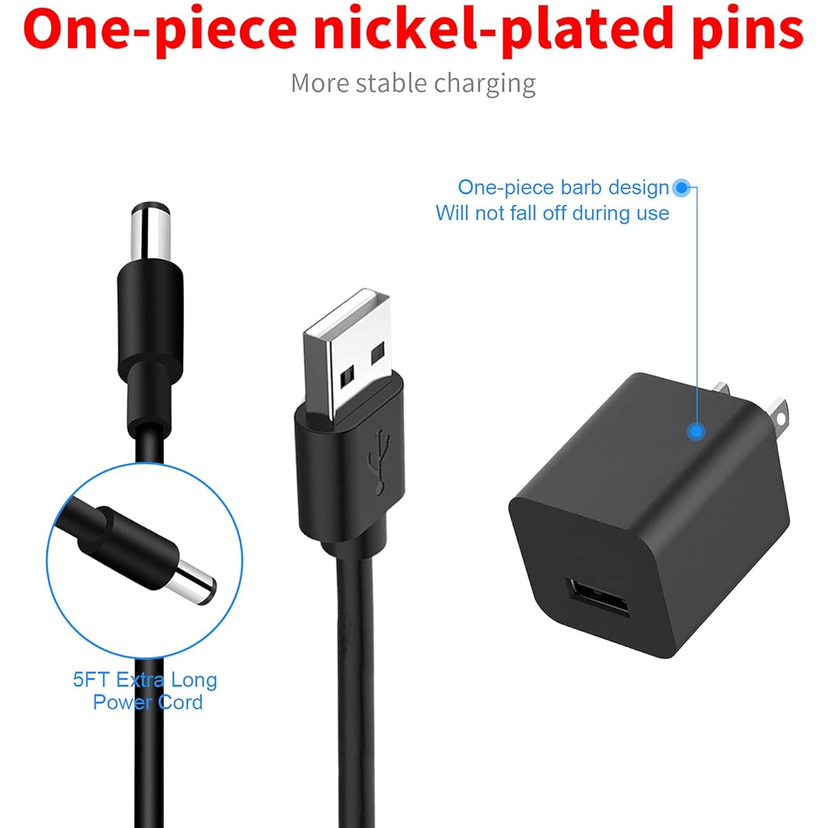 Katchy Indoor Automatic Indoor Power Cord Adapter Charger