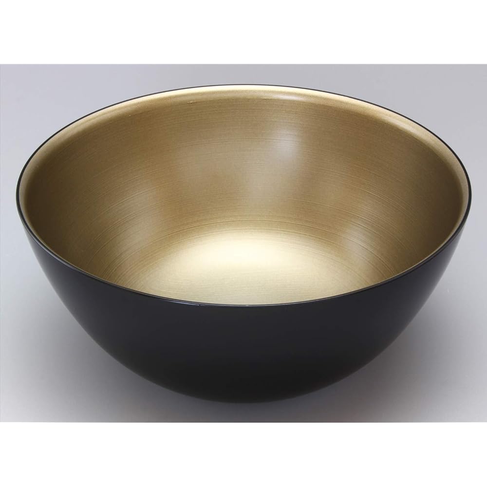 KORINDO Large bowl Kurouchi Gin 23cm Echizen lacquer Ginbrushme salad bowl (with server) EZ051652
