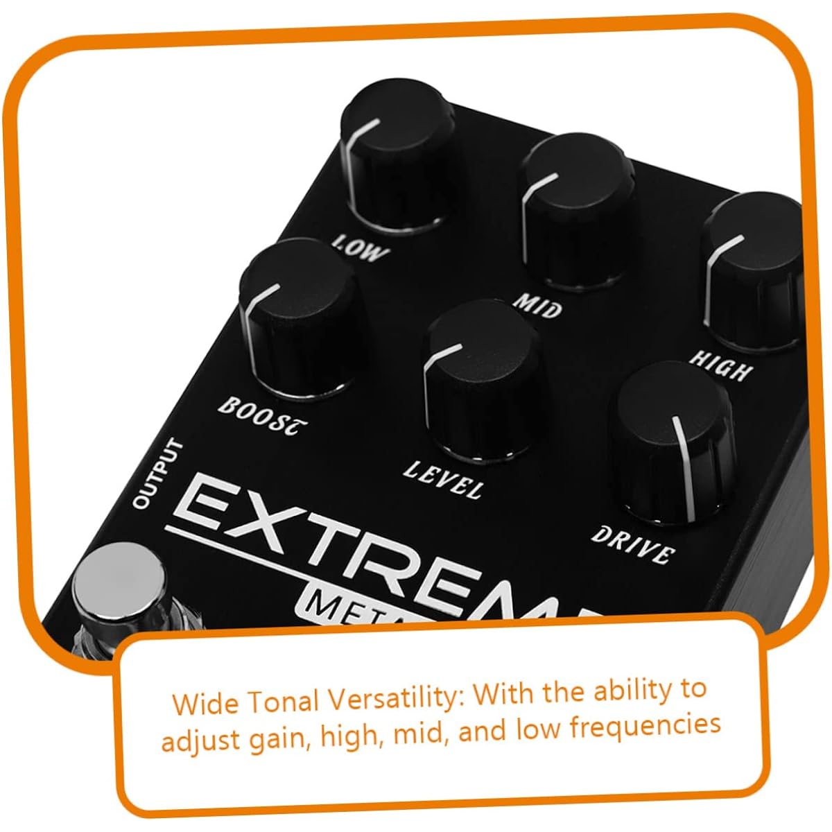VICASKY 4pcs Electric Guitar Effect Distortion Guitar Pedal Vintage Delay Effect Guitar Parts Delay Guitar Effect Pedal Monoblock