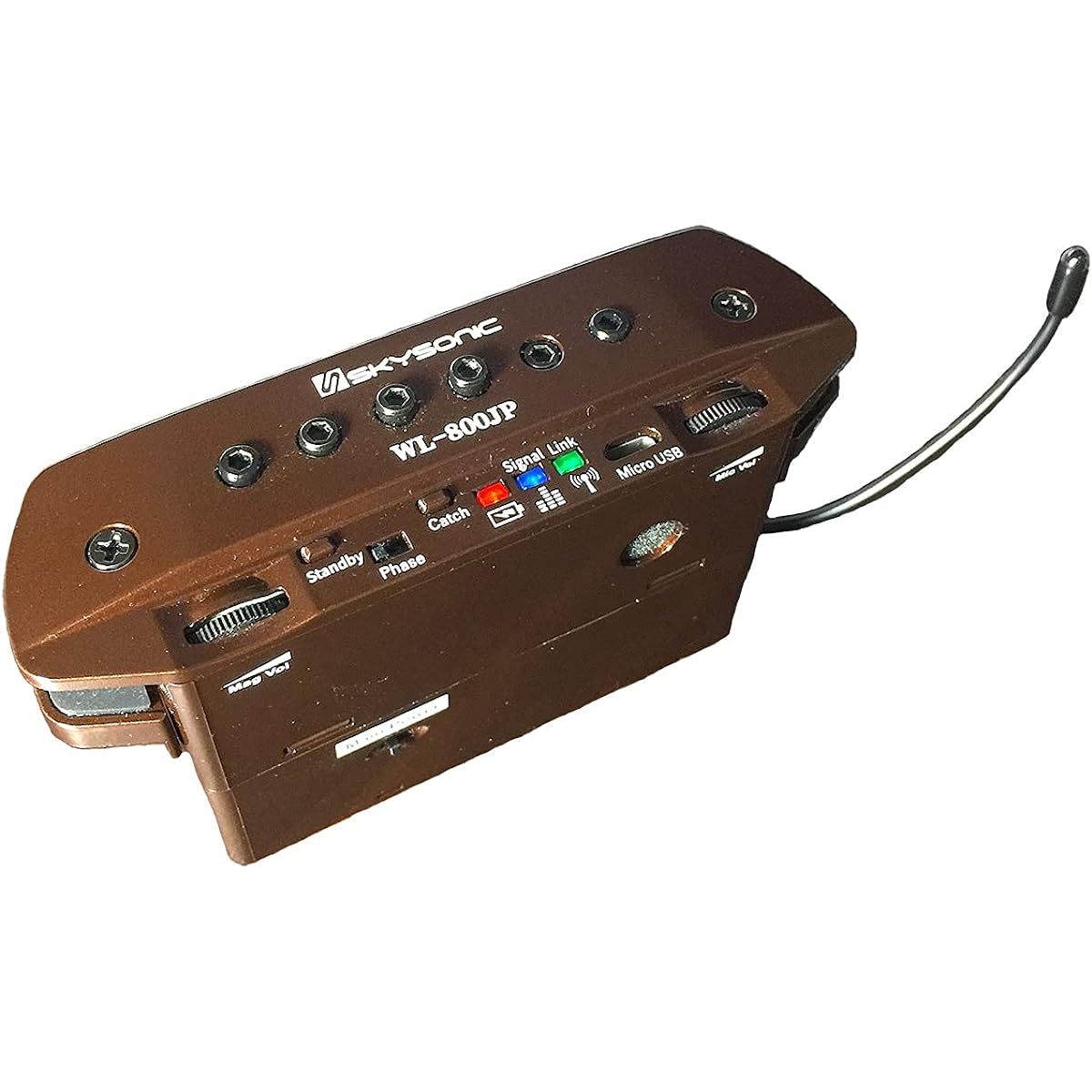 SKYSONIC WL-800JP BR Wireless Pickup for Acoustic Guitar Brown [Shimamura Musical Instruments Limited Color] Skysonic