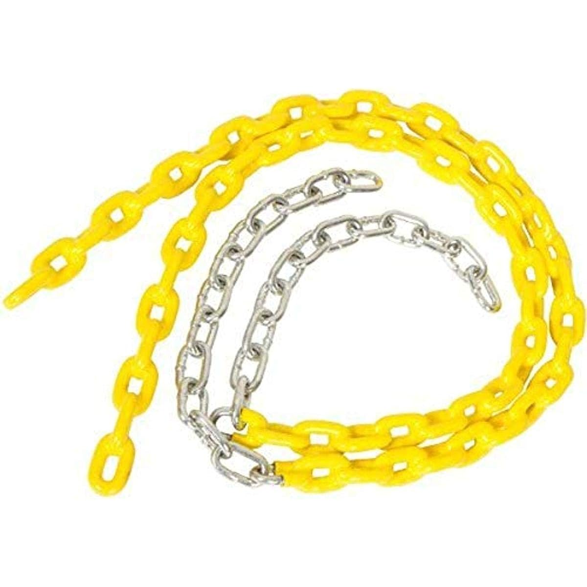 Swing Set Stuff Coated Trapeze Swing Chain with SSS Logo Sticker, Blue, 3 1/2'