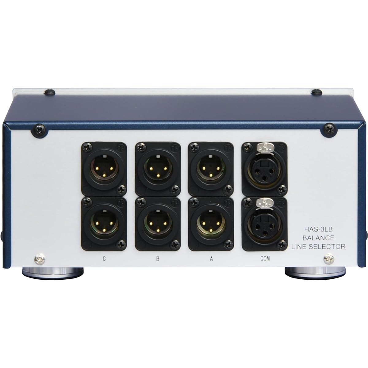 Audio Design Balanced Line Selector HAS-3LB (1F-3M: For output switching)