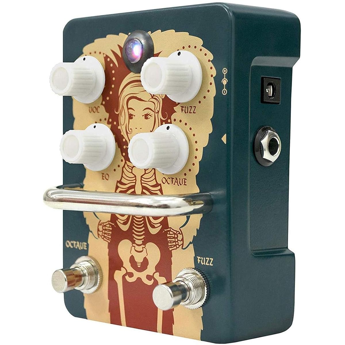 Orange Fur Coat Octave Fuzz Pedal Octave Fuzz Pedal