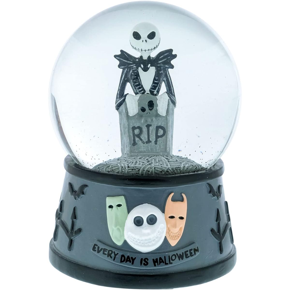 Wondapop Disney Nightmare Before Christmas Jack Skellington Snow Globe Indoor Home Decor Halloween Decorations