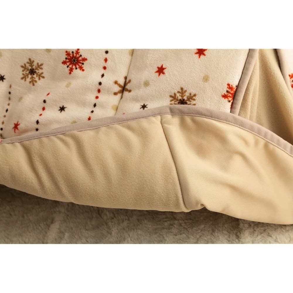 Ikehiko Corporation Ikehiko Kotatsu Futon Space Saving Milky Square Ivory Approx. 175 x 175cm Nordic Style Smooth Energy Saving Savings #1170280141421