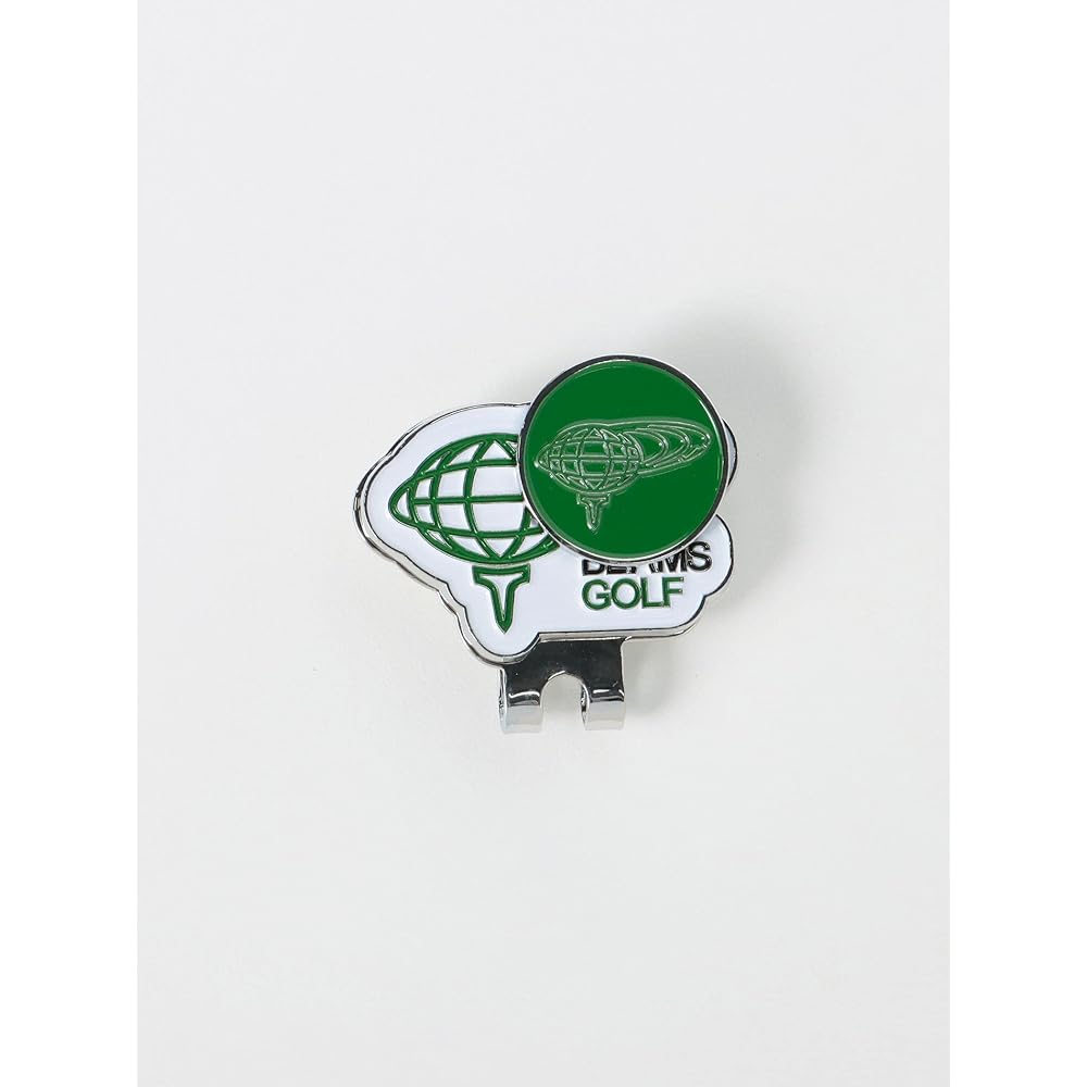 [Beams Golf] Short Sleeve TEE Clip Marker Earth Logo 2 Men's GREEN -