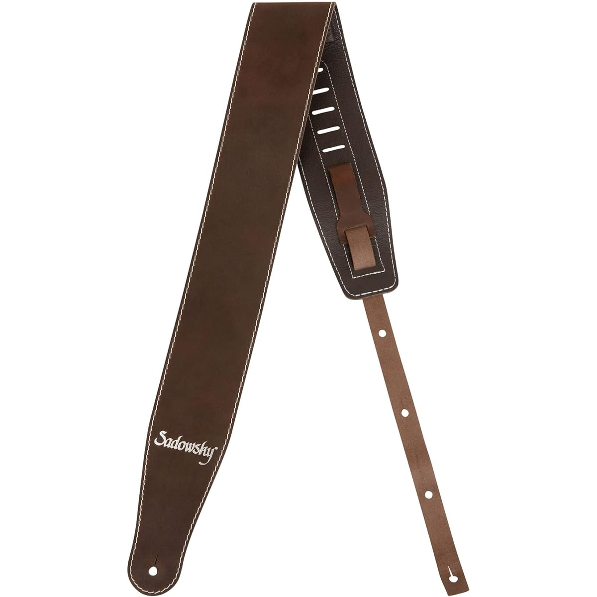 Sadowsky Sadowsky Base Strap Brown/Silver