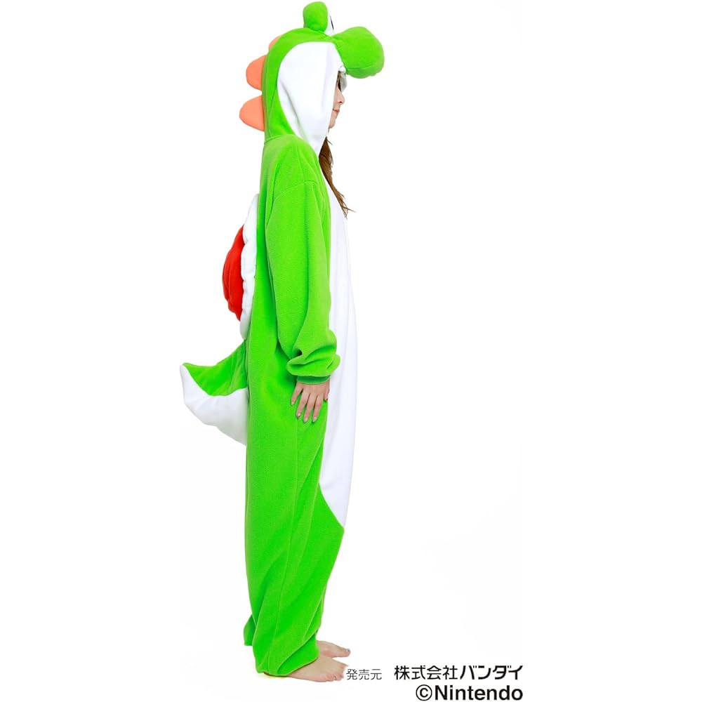 SAZAC Character Fleece Kigurumi Super Mario Yoshi