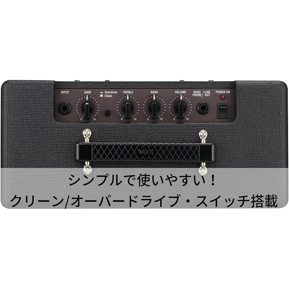 VOX Compact Guitar Amplifier Pathfinder 10 Home Practice Ideal for First Amplifier Headphone Usable Clean Overdrive 10W Standard V9106